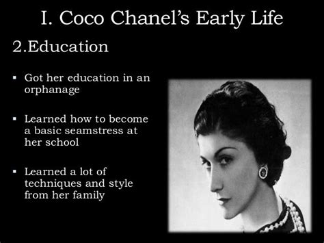 coco chanel education|coco chanel education facts.